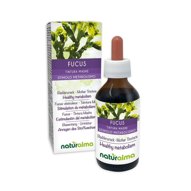 [Australia] - Bladderwrack or Sea Oak (Fucus vesiculosus) Thallus (Seaweed) Alcohol-Free Mother Tincture Naturalma | Liquid Extract Drops 100 ml | Food Supplement | Vegan 100 ml (Pack of 1) 