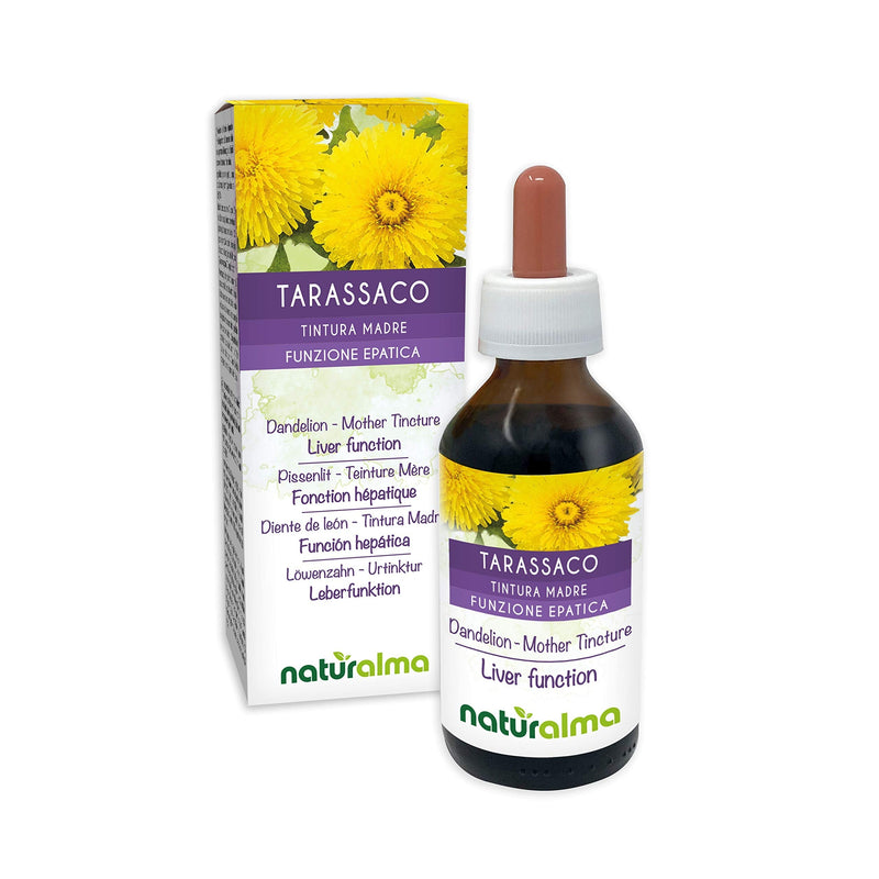 [Australia] - Dandelion (Taraxacum officinale) Roots and Leaves Alcohol-Free Mother Tincture Naturalma | Liquid Extract Drops 100 ml | Food Supplement | Vegan 100 ml (Pack of 1) 