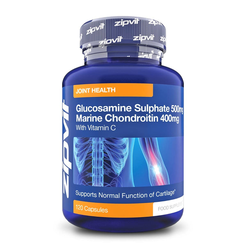 [Australia] - Glucosamine and Chondroitin high Strength, 120 Capsules. Glucosamine and Chondroitin Capsules with Vitamin C Joint Care Supplement. 