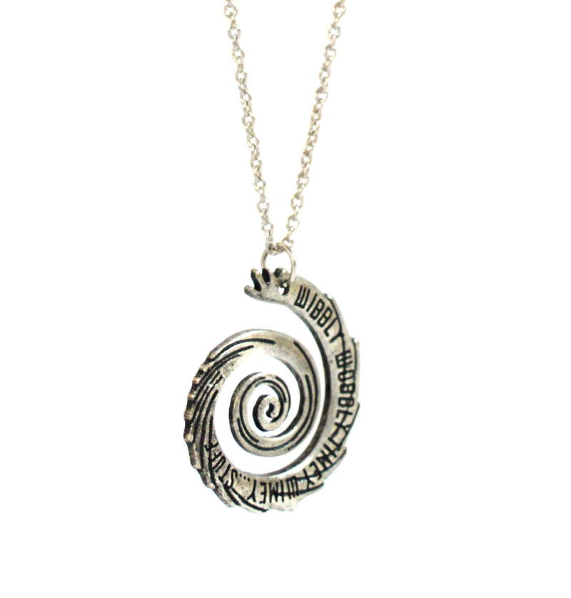 [Australia] - Beaux Bijoux Wibbly Wobbly Timey Wimey Pendant - Doctor Necklace in Gift Box 