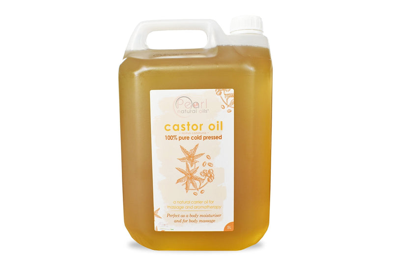 [Australia] - 5 litres 100% Pure, Cold Pressed Castor Oil Vegan, Hexane Free, Non-GMO 5 litres 