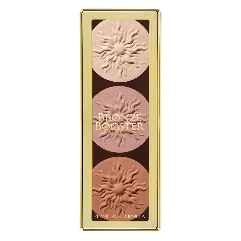 [Australia] - Physicians Formula - Bronze Booster Glow-Boosting Strobe and Contour Palette - Contouring and Highlighting Palette - Universally Flattering Shades - with Special Angled Brush for Targeted Application Pressed Bronzer 