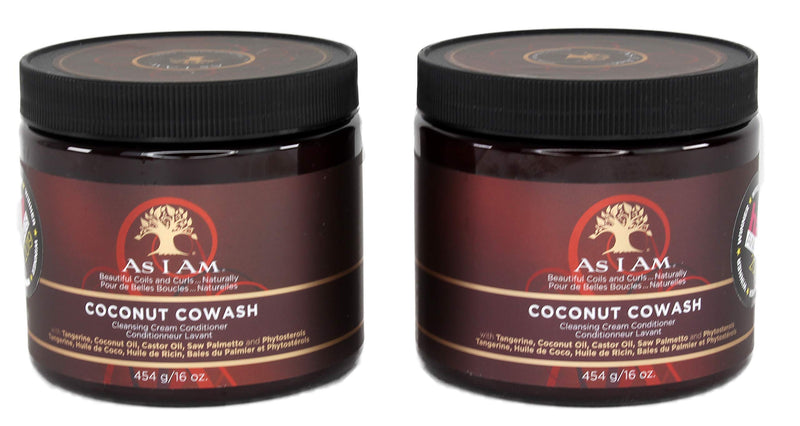 [Australia] - AS I AM Coconut Cowash 16oz (Pack of 2 - Set of 2) Conditioner 