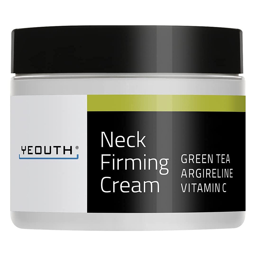 [Australia] - YEOUTH Neck Cream for Firming, Anti Aging Wrinkle Cream Moisturizer, Skin Tightening, Helps Double Chin, Turkey Neck Tightener, Repair Crepe Skin with Green Tea, Argireline, Vitamin C (2oz) 56.7 g (Pack of 1) 