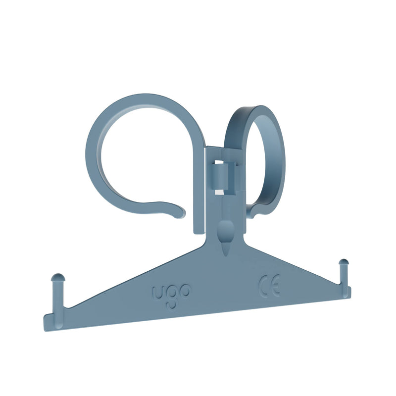 [Australia] - Ugo Hanger – Durable Easy Clean Catheter Night Bag Holder - Urine 2L Night Bag Hanger - Securely Hooks onto Chair Arms, Wheelchairs and Beds (Pack of 20) 