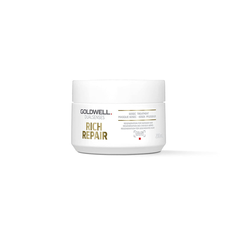 [Australia] - Goldwell Dualsenses Rich Repair, Restoring 60Sec Treatment for Dry to Damaged Hair, 200 ml 
