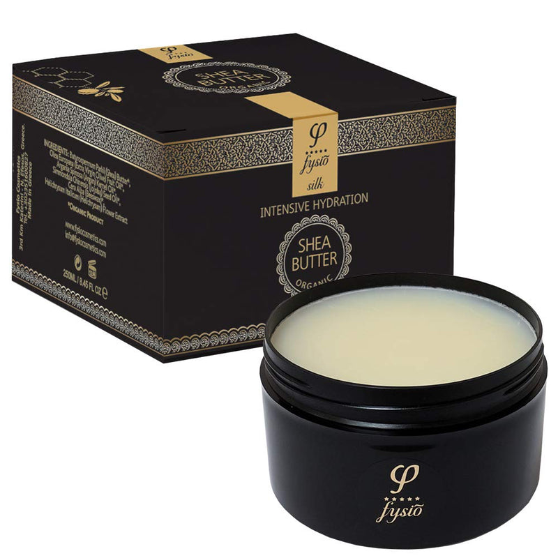 [Australia] - Fysio Organic Shea Butter Natural Body Moisturiser with Olive Oil, Beeswax, Argan Oil 250ml 