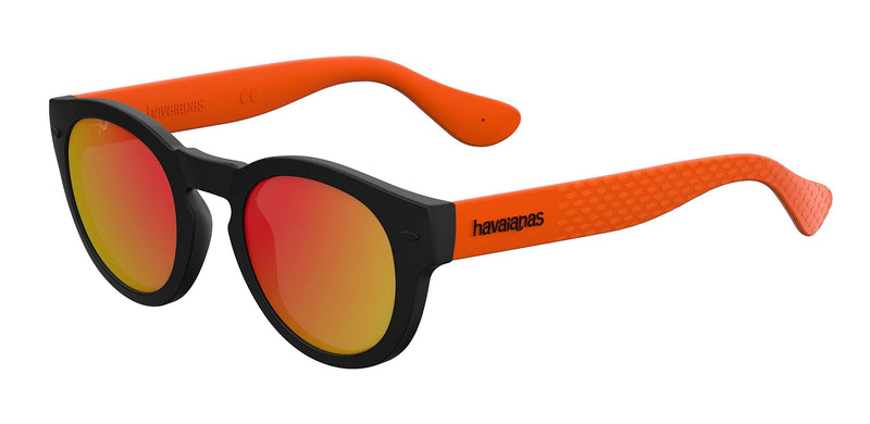 [Australia] - Havaianas Trancoso/M Sunglasses 49 Black Orange/Grey 