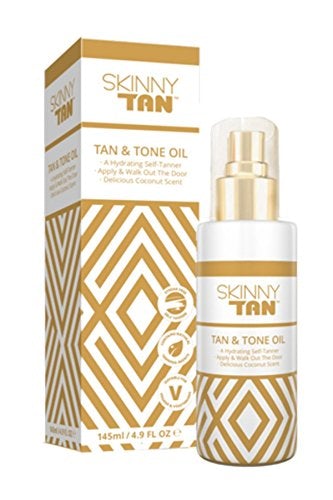[Australia] - Skinny Tan Tan & Tone Oil, 145ml (Bottle style may vary) 