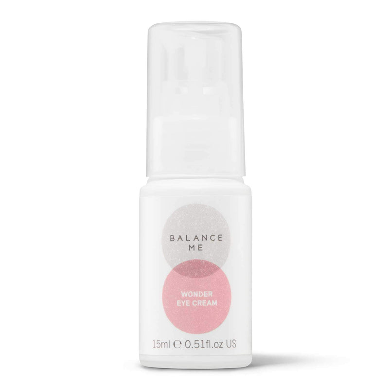 [Australia] - Balance Me Wonder Eye Cream – 100% Natural Vegan Anti-Ageing Cream Eye Gel - Hyaluronic Acid Hydrates & Reduces Dark Circles & Puffiness – For All Skin Types - Made In Uk – 15Ml 