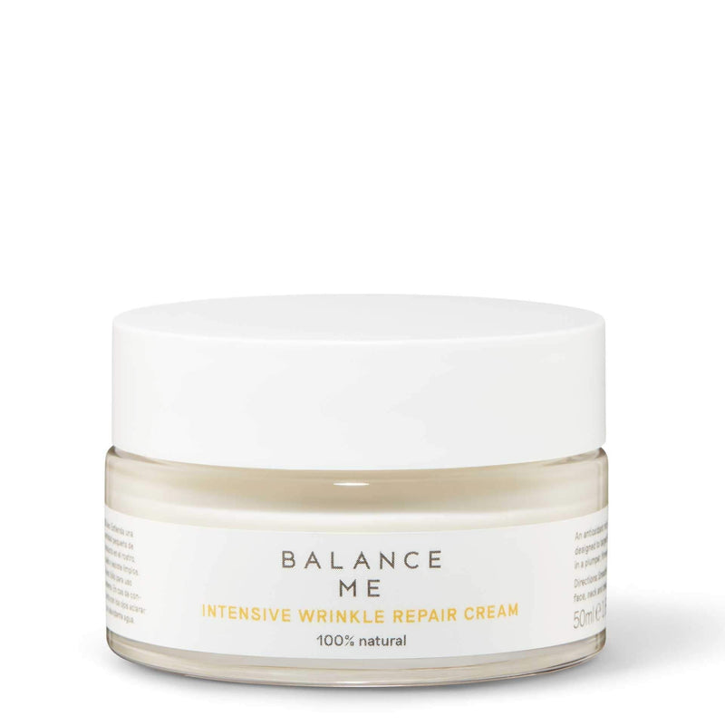 [Australia] - Balance Me Intensive Wrinkle Repair Cream ‚Äì Intensely Hydrates & Moisturises ‚Äì Anti-Ageing & Firming Face Moisturiser For All Skin Types ‚Äì 100% Natural ‚Äì Vegan & Cruelty Free ‚Äì Made‚ÄØIn‚ÄØUK ‚Äì 50ml 