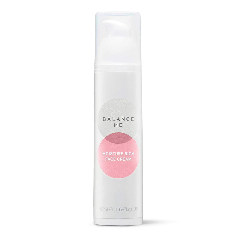 [Australia] - Balance Me Moisture Rich Face Cream ‚Äì With Rosehip & Arctic Cloudberry ‚Äì Deeply Hydrating Moisturiser ‚Äì Antioxidant Rich ‚Äì For All Skin Types ‚Äì 100% Natural - Vegan & Cruelty Free ‚Äì Made In UK ‚Äì 50ml 