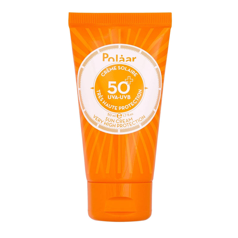 [Australia] - Polaar - Sun Cream Very High Protection SPF50+ UVA and UBV - 50 ml - Sunscreen Protective Face Care - Suitable for Sensitive Skin - Without white streak, No color, One size 