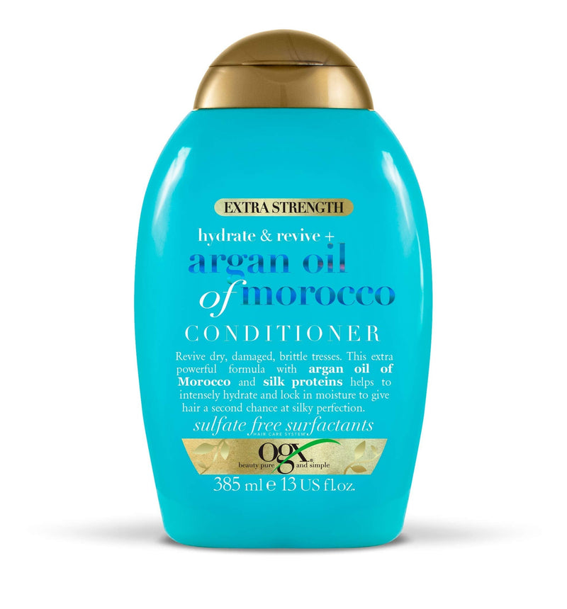 [Australia] - OGX Argan Oil of Morocco Conditioner for Dry Damaged Hair, Extra Strength, 385 ml 