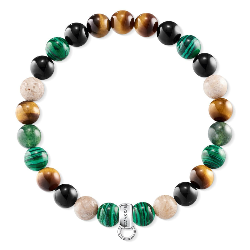 [Australia] - Thomas Sabo Women Silver Charm Bracelet - X0217-947-7-L18.5 