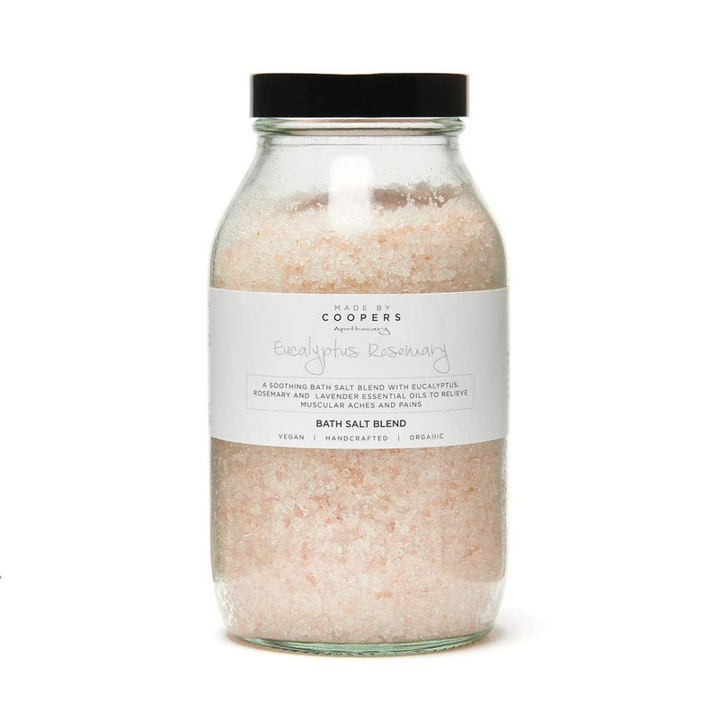 [Australia] - Made By Coopers Eucalyptus Rosemary Soothing Bath Salt Blend with Essential Oils (500g) 