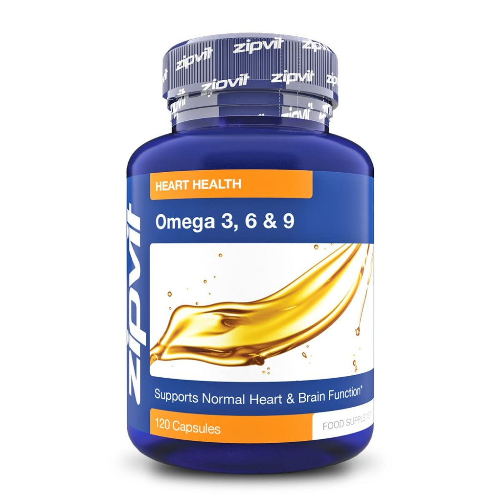 [Australia] - Omega 3 6 & 9 Oil 1000mg, 120 Softgels. Source of Alpha-Linolenic Acid. Made in UK. 