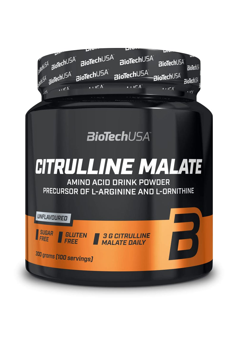 [Australia] - BioTechUSA Citrulline Malate Powder with L-citrulline-Malate Formula, 300 g, Unflavoured 