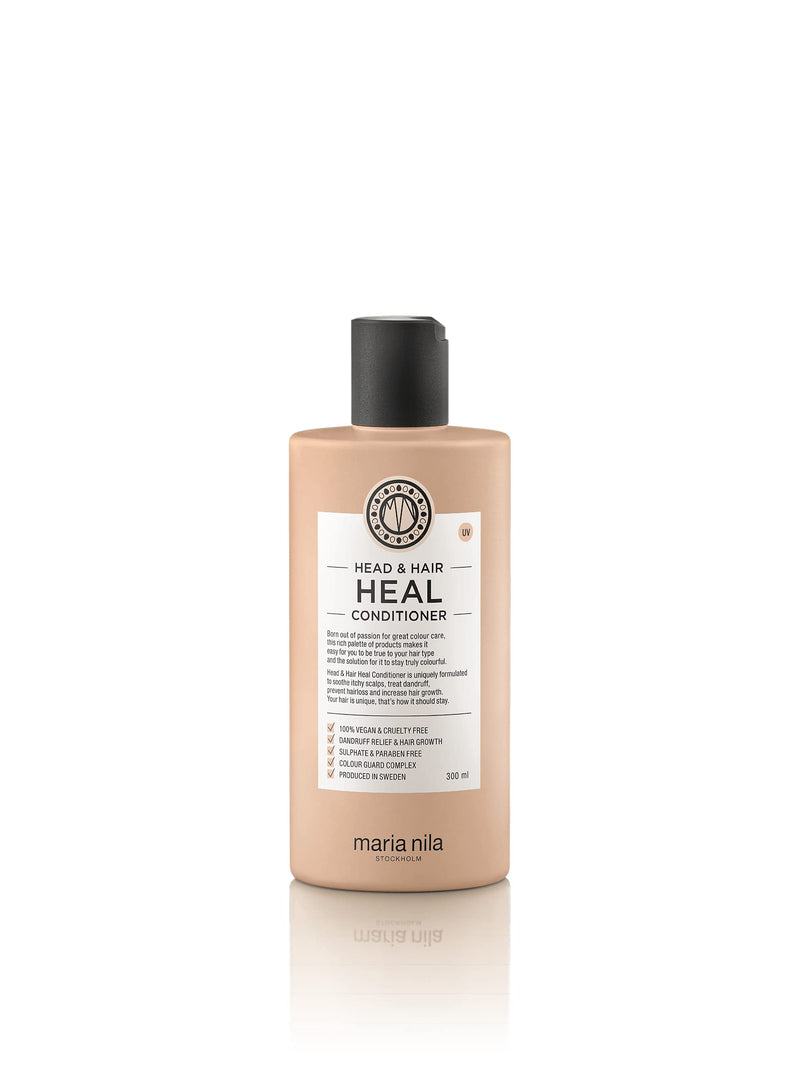 [Australia] - Maria Nila Head & Hair Heal Conditioner 300 ml - Soothing and Hair Growth Stimulating Conditioner with Natural Aloe Vera Extract. 100% Vegan. Sulfate-free and Paraben-free. 300 ml (Pack of 1) 