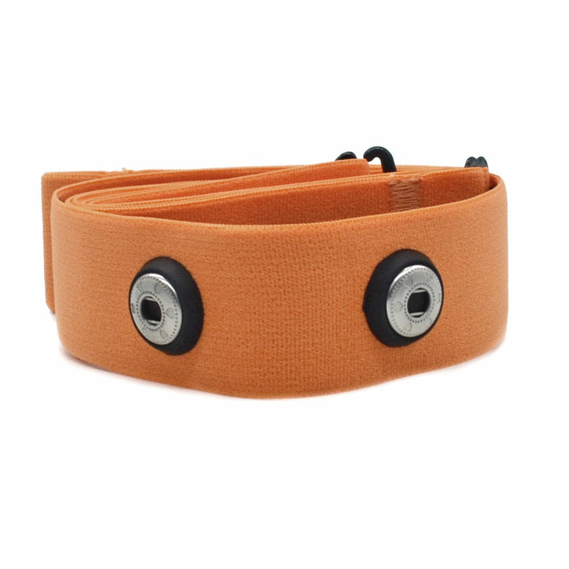 [Australia] - Taope Elastic Sport Heart Rate Monitor Adjustable Chest Mount Belt Strap Bands Fitness Equipment Garmin Wahoo Polar orange 