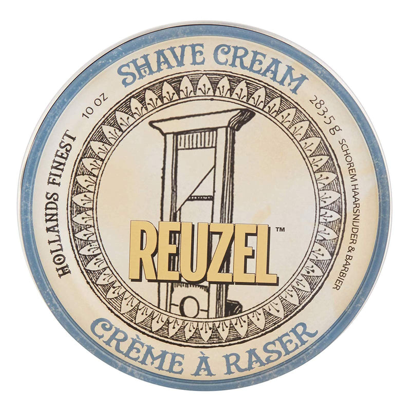 [Australia] - Reuzel Shave Cream - Reduces Cuts and Nicks - Highly Concentrated, Rich and Super-Slick Formula - Closest, Most Comfortable Shave - Reduce Scrapes and Razor Irritation - Vegan Formula - 283 g 