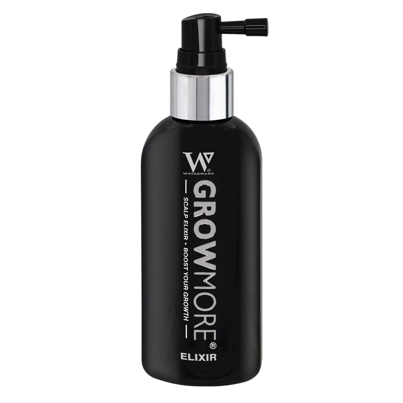 [Australia] - Hair Growth Serum - Watermans Grow More Elixir of Hair 100ml - Boost Your Growth & Hair Thickening leave in Topical Scalp Treatment (Scalp only) 