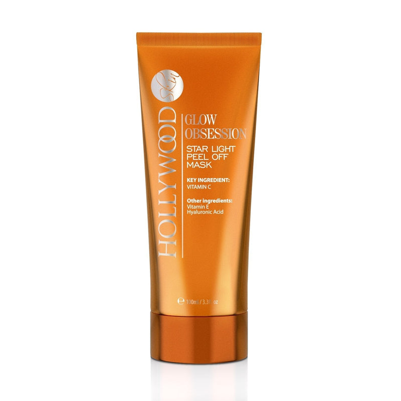 [Australia] - GLOW OBSESSION 20% Vitamin C peel off mask. For instantly more radiant & glowing skin, with 10% Hyaluronic acid, 1% Vitamin E, Aloe vera, Collagen and Jojoba oil. 100ml 1 Bottle 