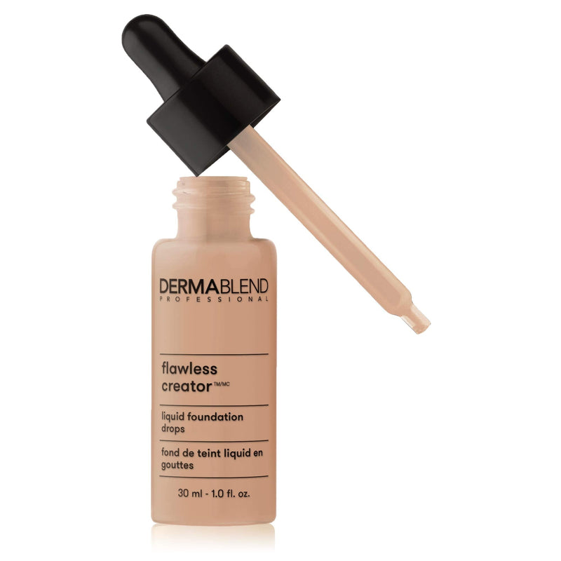 [Australia] - Dermablend Professional Flawless Creator Lightweight Foundation - Multi-Use Liquid Pigments - Oil-Free, Water-Free, Non-Comedogenic - Suitable for Sensitive and Acne-Prone Skin - Shade: 43N - 30 ml 