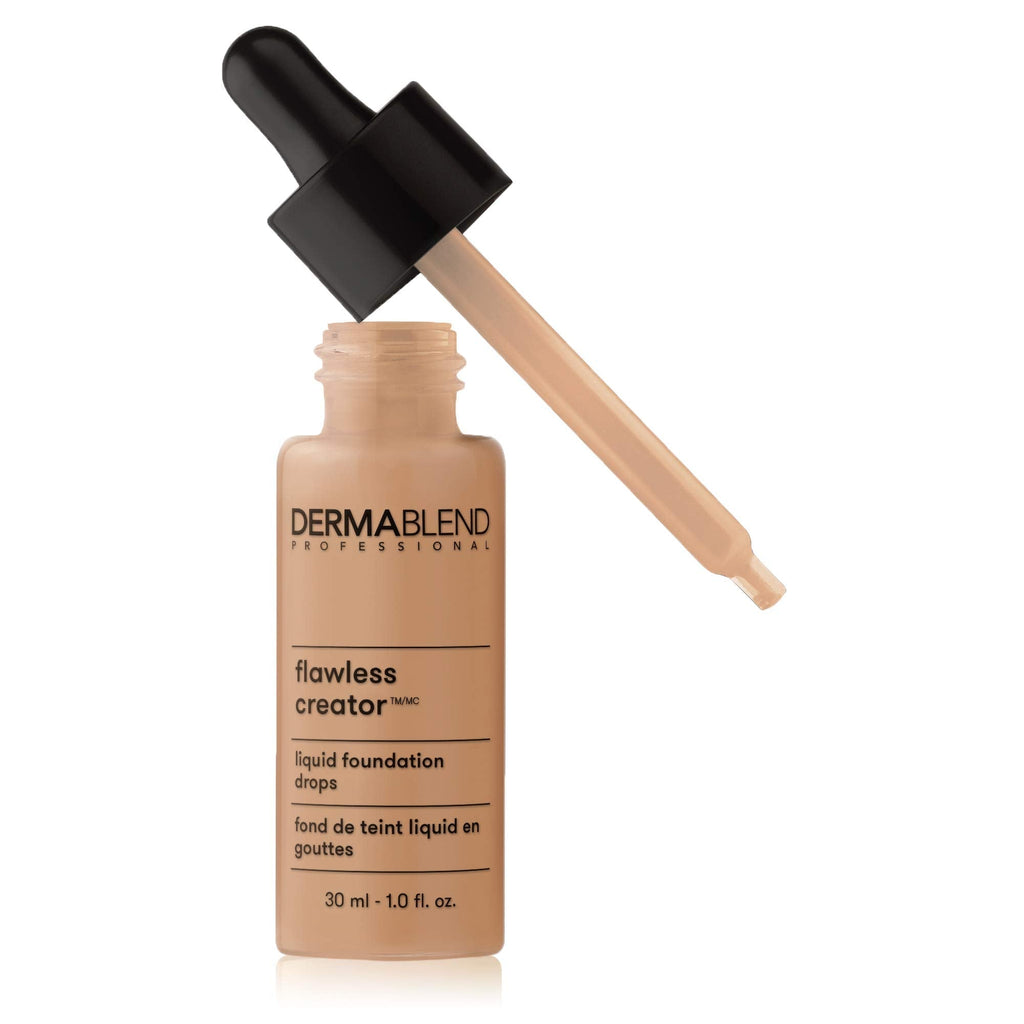 [Australia] - DERMABLEND Professional Flawless Creator Lightweight Foundation MultiUse Liquid Pigments OilFree WaterFree NonComedogenic Suitable for Sensitive and AcneProne Skin Shade 43W 30 ml, As Shown picture 