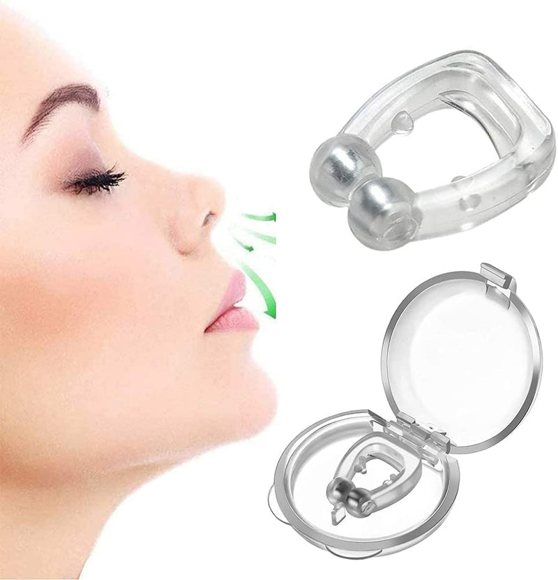 [Australia] - Nose Clip Anti-Snore Devices | Snore Stopper Stop Snoring Aid | Anti-Snoring Solutions | OSA Sleep Apnoea Relief | Chinese-Magnetic-Therapy 