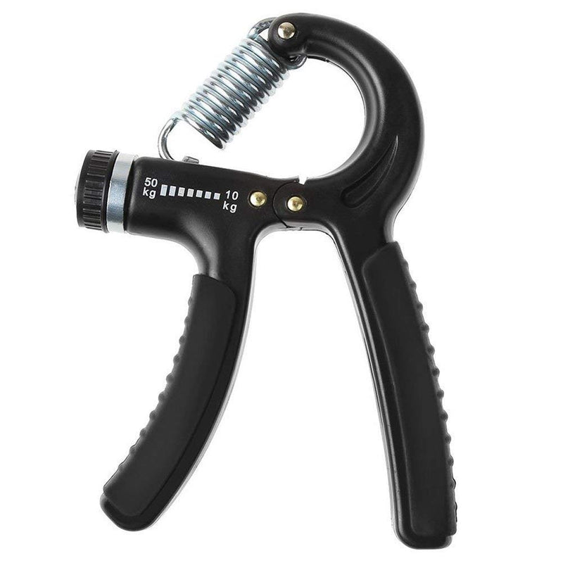 [Australia] - Vicloon Hand Grip,Finger Exerciser Adjustable Hand Grip Strengthener with Stainless Steel Springs Hand Squeeze Finger Force Strengthener Black 