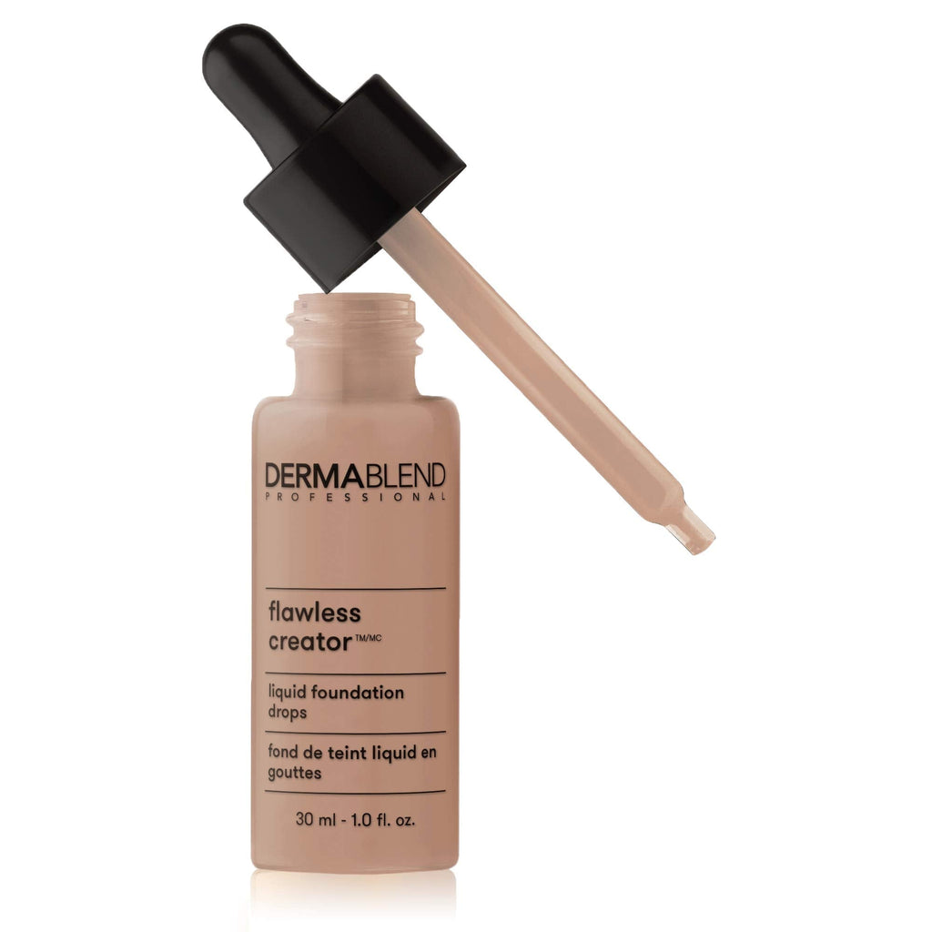 [Australia] - DERMABLEND Professional Flawless Creator Lightweight Foundation MultiUse Liquid Pigments OilFree WaterFree NonComedogenic Suitable for Sensitive and AcneProne Skin Shade 50W 30 ml, As Shown picture 
