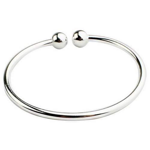 [Australia] - Fashion Women Jewelry Solid 925 Sterling Silver Bangle Bracelet Gift 