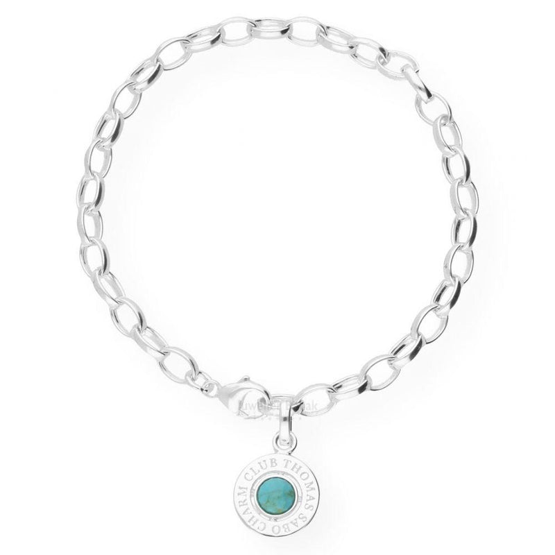 [Australia] - Thomas Sabo Silver Bracelet for Charms X0229-404-17 19.5 Centimetres 