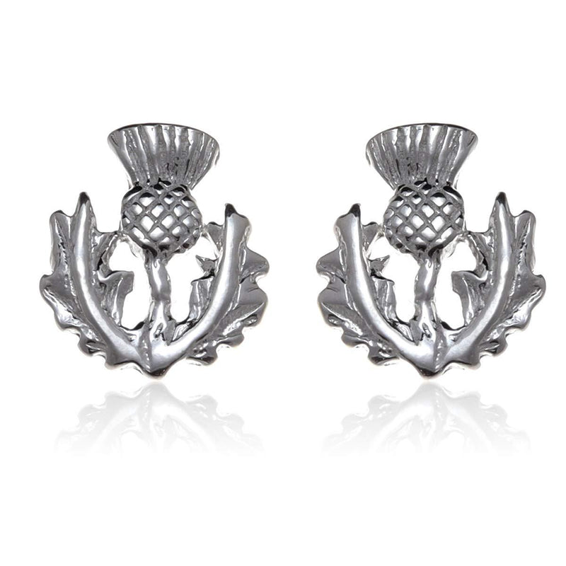 [Australia] - Sterling Silver Thistle Earrings 