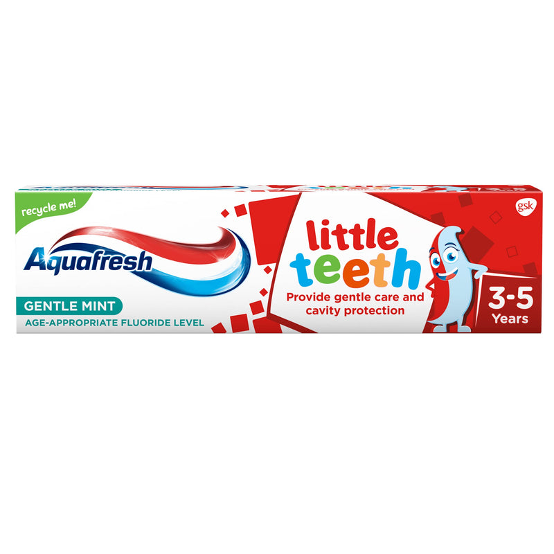 [Australia] - Aquafresh Kids Toothpaste, 3-5 years, Little Teeth, 75 ml (Pack of 1) Little Teeth 75ml 