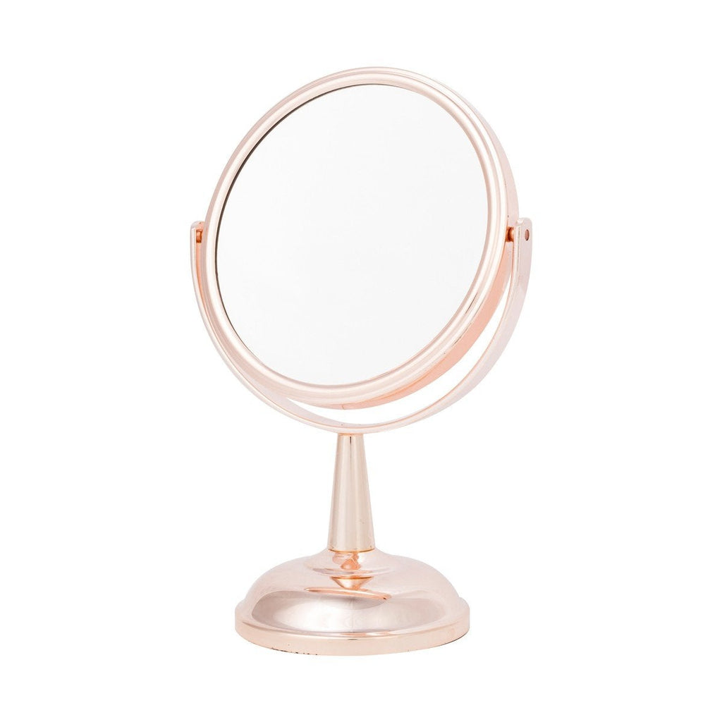 [Australia] - Danielle Two-Sided 5X Magnification Round Vanity Mirror, Rose Gold 