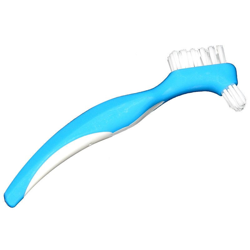[Australia] - Mediusre Healthcare Orthodontic Denture Cleaning Comfort Contoured Grip Double Sided Brush x 1 
