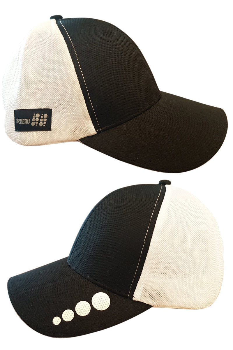 [Australia] - Crewroom Women's The Air Head Trucker Cap One Size Black 