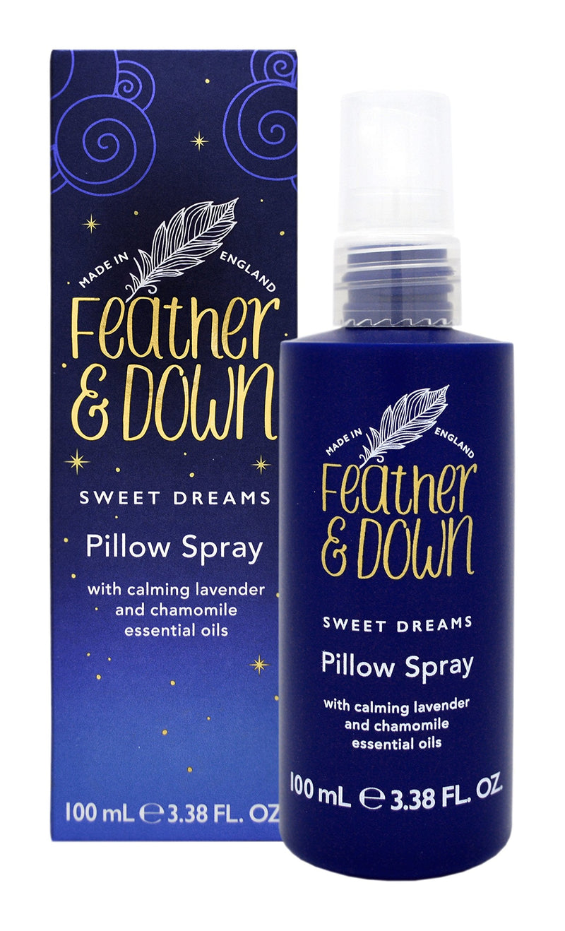 [Australia] - Feather & Down Sweet Dream Pillow Spray (100ml) - With Calming Lavender & Chamomile Essential Oils. Encouraging Calm, Tranquility & a Restful Night's Sleep. 