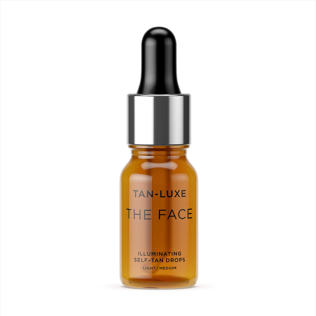 [Australia] - Tan Luxe THE FACE Self Tan Drops, Medium (10 ml) Add Tanning Drops to Skin Care for Custom Face Tan, Cruelty Free & Vegan The Face Medium 