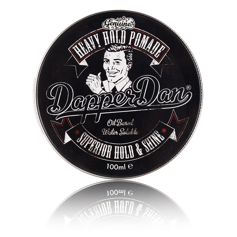 [Australia] - Dapper Dan Heavy Hold Pomade, Mens Hair Styling Product, 1 x 100 ml 100 ml (Pack of 1) 