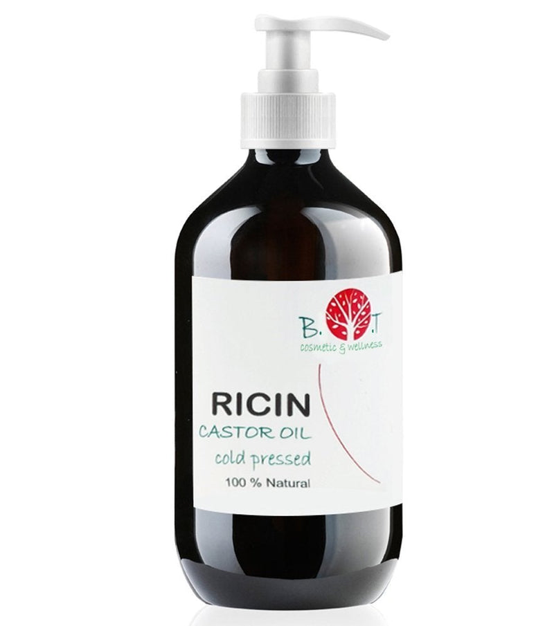 [Australia] - Castor Oil 500 ml Cold Pressed BEST 100% Pure Hair Oil For Hair Growth, Face, Skin Moisturizer, Scalp, Thicker Eyebrows And Eyelashes (17.59 OZ 500 ML) 