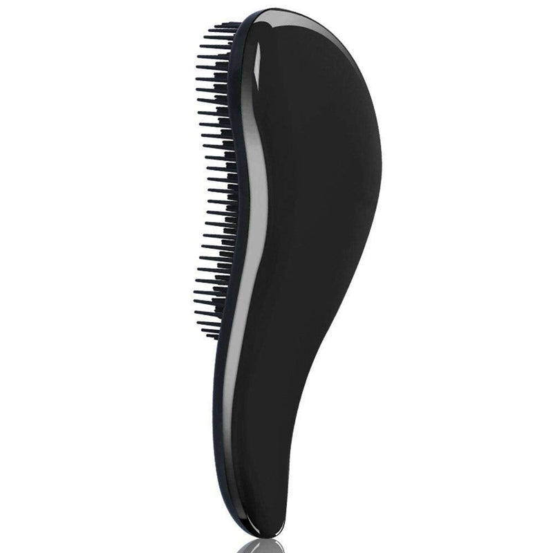 [Australia] - Hari's Tangle Wand Detangling Hair Brush Massage Comb- Glide The Detangler Brush Through Tangled Hair- All Hair Types Thin, Thick, Curly, Straight, Wet, Dry - Best Brush/Comb for Women, Girls(Black) Black 