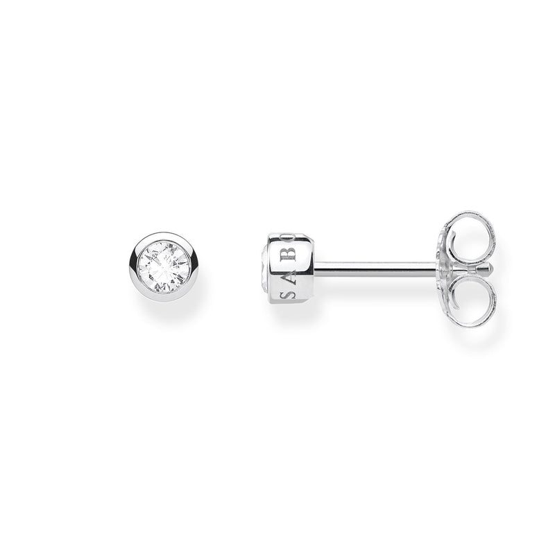 [Australia] - Thomas Sabo Women Stud Earrings White Stone 925 Sterling Silver H1963-051-14 