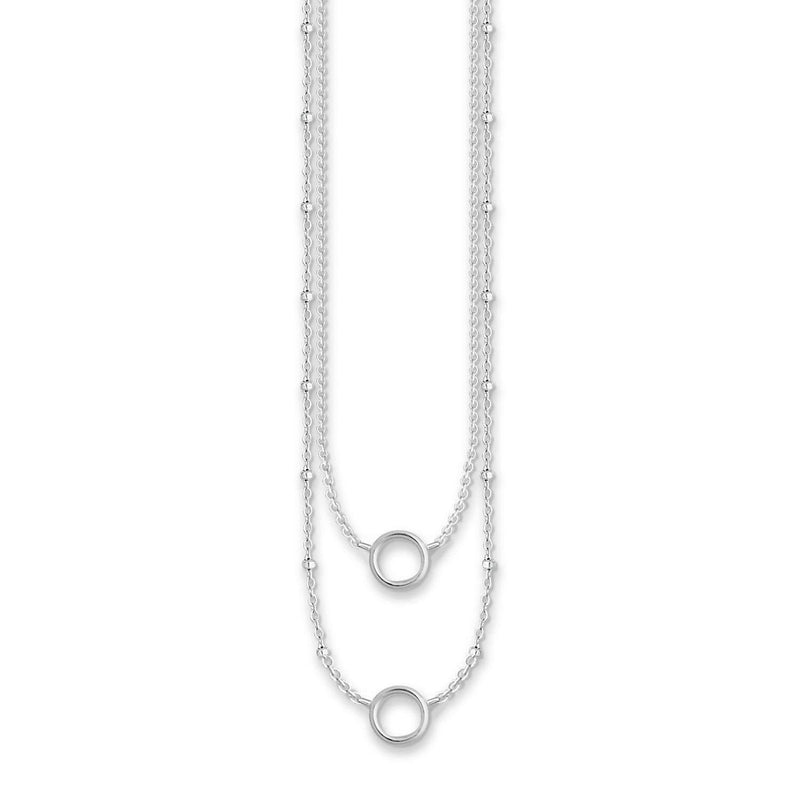 [Australia] - Thomas Sabo Women Charm Necklace Charm Club 925 Sterling Silver X0234-001-12-L45v 