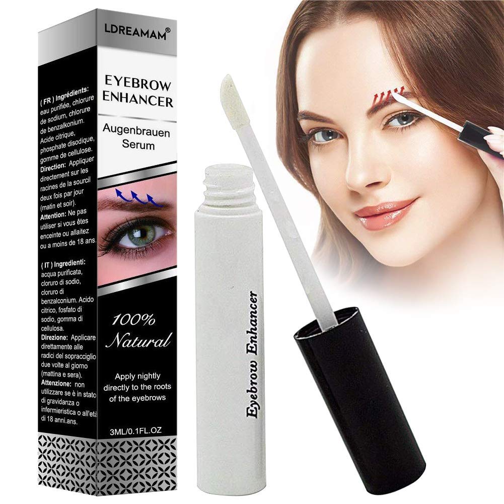 [Australia] - Eyebrow Conditioner,Eyebrow Growth Enhancing Serum,Brow Serum,Boosts Regrowth Prevents Thinning Breakage and Fall Out - Grow Stronger,Fuller,Thicker, Healthier,Shapely Eyebrows 3 ml (Pack of 1) 