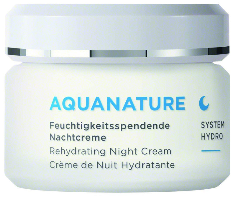 [Australia] - ANNEMARIE B√ñRLIND - AQUANATURE Rehydrating Night Cream - Papyrus and Glasswort Extracts for Lasting Hydration - Nourishes, Regenerates, Rehydrates - 50ml 