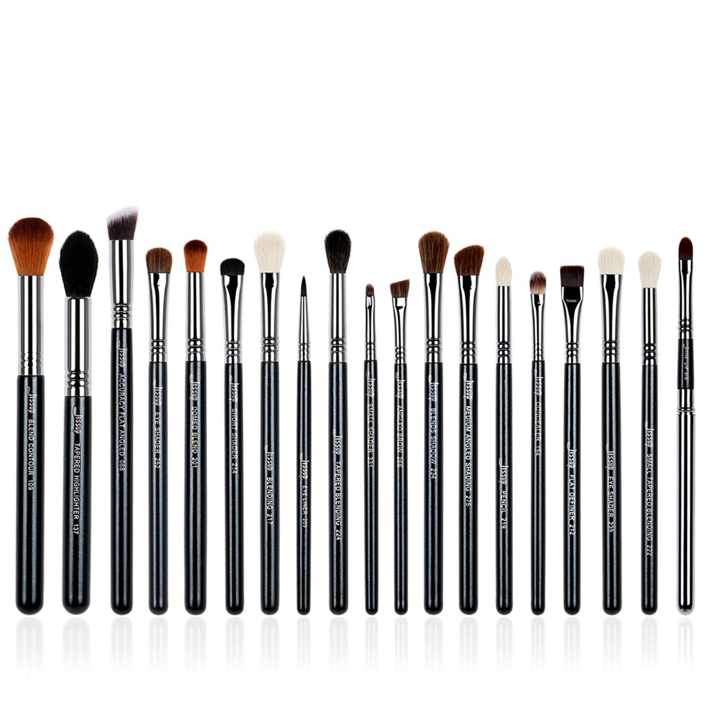 [Australia] - Jessup Brand 19pcs Professional Makeup Brush Set Beauty Eyeshadow Blend Shadow Eyeliner Smoked Eye Shader Eye Makeup Brush Set T131 