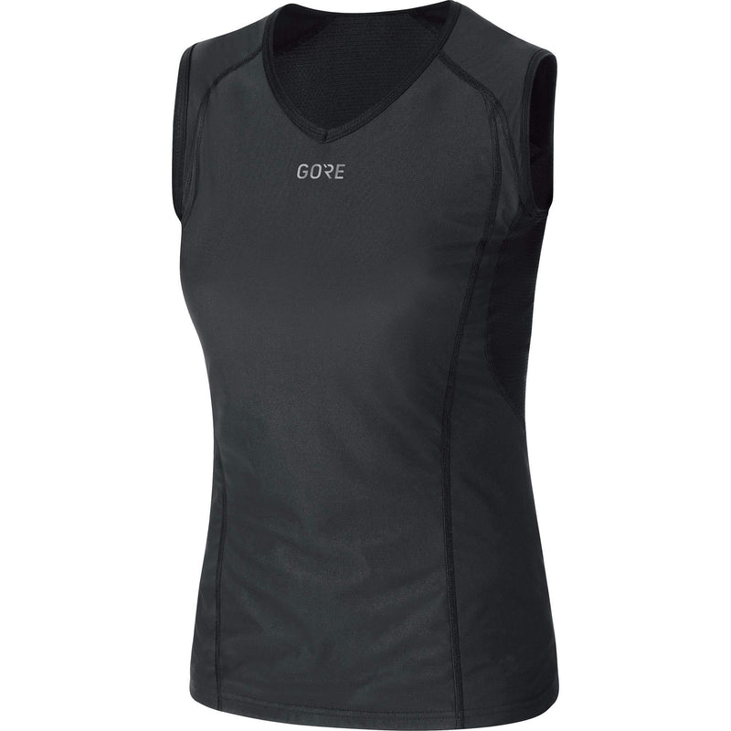 [Australia] - GORE WEAR Women's M Windstopper Base Layer Sleeveless Shirt 36 Black 